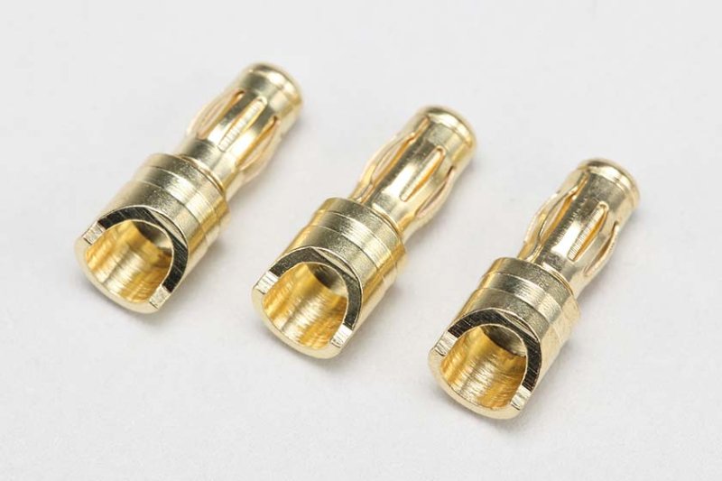 Yokomo RP-112 Racing Performer Motor Connector for Brushless Motor (Male/3pcs)