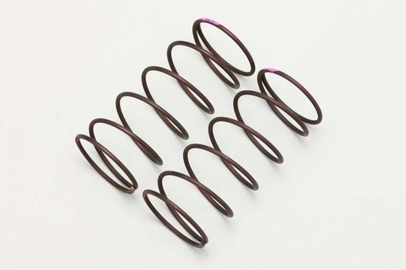 Yokomo YS-12650FF All Round Front Springs for 13 Shock (Pink 6.5T/2pcs)