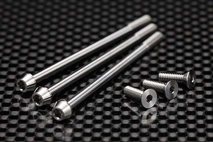 Yokomo RP-090A High precision cutting titanium screw set for Racing Performer Motor