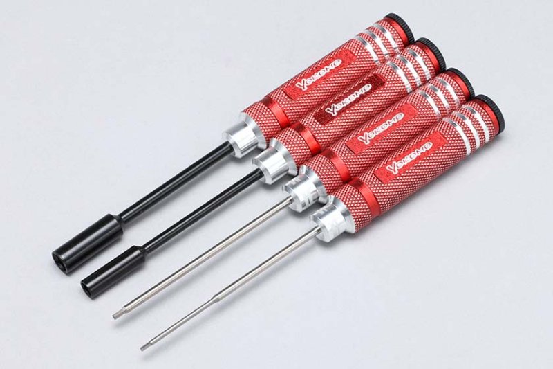 Yokomo YT-YRTSRA YOKOMO Racing Tools Hex/Nut driver set(1.5/2.0/5.5/7.0mm)