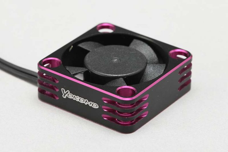 Yokomo D-CFPA Aluminum frame 30mm cooling fan (purple)