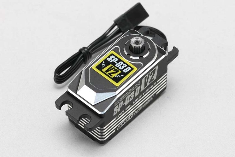 Yokomo SP-03DV2A SP-03DV2 Brushless servo for DRIFT (Black)